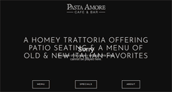 Desktop Screenshot of pastaamore.com