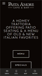 Mobile Screenshot of pastaamore.com
